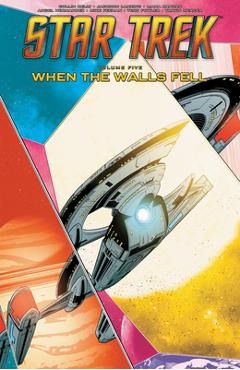 Coperta cărții 'Star Trek, Vol. 5: When the Walls Fell - Collin Kelly'