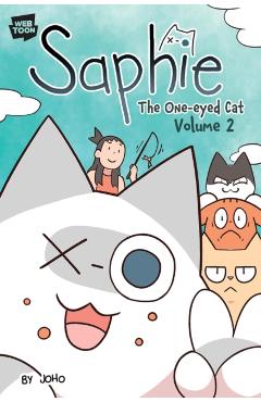 Coperta cărții 'Saphie the One-Eyed Cat Volume 2 -'