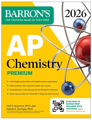 AP Chemistry Premium, 2026: Prep Book with 6 Practice Tests + Comprehensive Review + Online Practice -