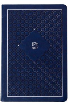 Coperta cărții 'The Passion Translation New Testament (2020 Edition) Giant Print Indigo: With Psalms, Proverbs and Song of Songs -'