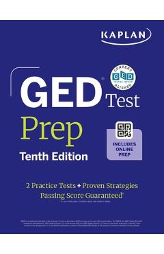 Coperta cărții 'GED Test Prep - Caren Van Slyke'