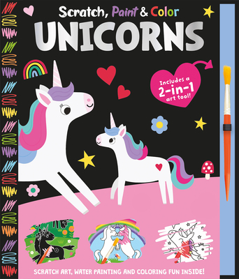 Scratch, Paint & Color Unicorns - Georgie Taylor