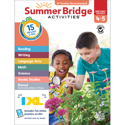 Summer Bridge Activities, Grades 4 - 5 - 