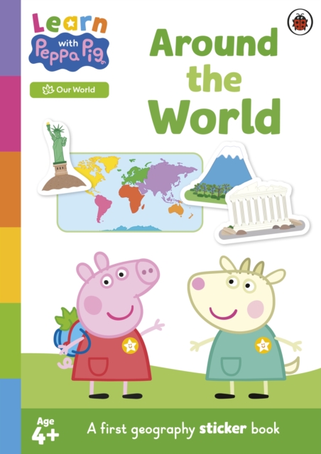 Learn with Peppa: Around the World sticker activity book -