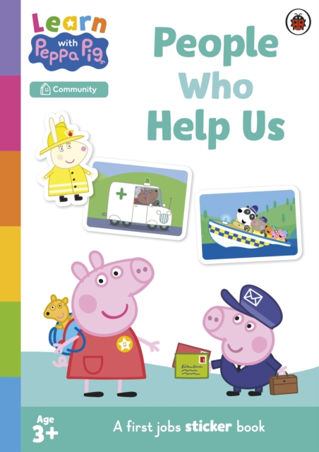 Learn with Peppa: People Who Help Us Sticker activity book - 