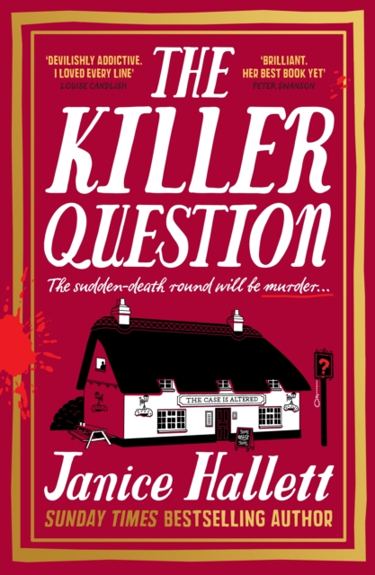 Coperta cărții 'Killer Question - Janice Hallett'