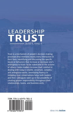 Leadership Trust: Build It, Keep It - Christopher Evans