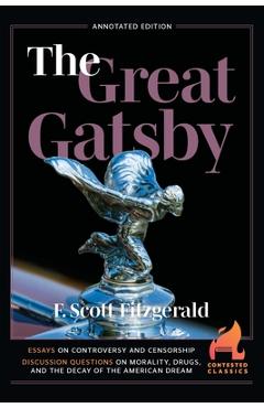Coperta cărții 'The Great Gatsby - F. Scott Fitzgerals'