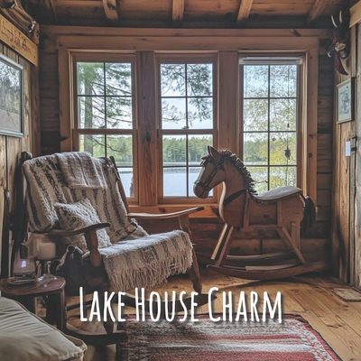 Lake House Charm: Rustic Elegance: A Coffee Table Book of Waterfront Living and Cozy Decor - Picture Book for Seniors, Dementia, and Alz - 