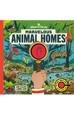 Poza produsului Marvelous Animal Homes: A Magic Lens Book - Jane Wilsher