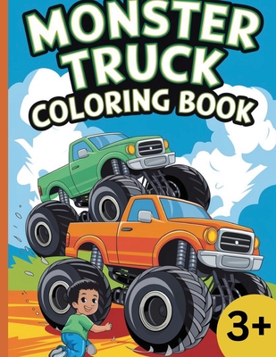 Monster Truck: Coloring Book for kids aged 3 to 12 - 