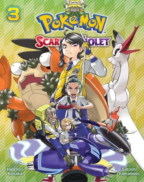 Coperta cărții 'Pokémon: Scarlet & Violet, Vol. 3 - Hidenori Kusaka'