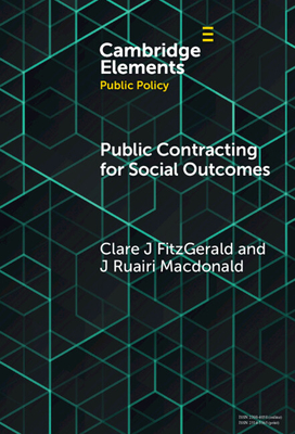 Public Contracting for Social Outcomes - Clare J. Fitzgerald