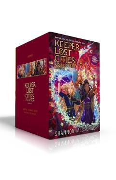 Coperta cărții 'Keeper of the Lost Cities Collection Books 6-9 (Boxed Set): Nightfall; Flashback; Legacy; Unlocked Book 8.5;'