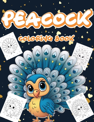 PEACOCK Coloring Book - Valentina Varol