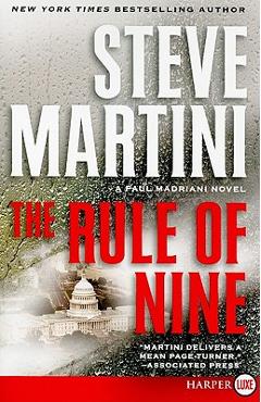 Coperta cărții 'The Rule of Nine: A Paul Madriani Novel - Steve Martini'