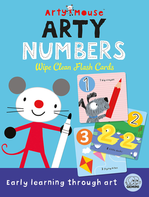 Arty Mouse Numbers Wipe Clean Flash Cards - Robyn Gale
