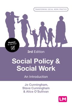 Coperta cărții 'Social Policy and Social Work: An Introduction - Jo Cunningham'