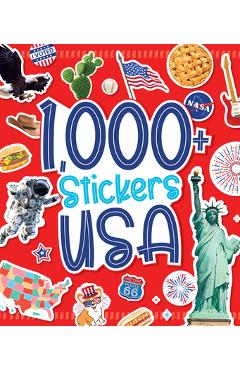 Poza produsului 1,000 Stickers: USA - 