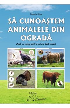 Poza produsului Sa cunoastem animalele din ograda. Mapa cu planse pentru lectura dupa imagini - Daniela Dosa