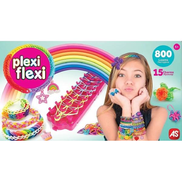 Joc creativ: Trusa cu 800 elastice din cauciuc