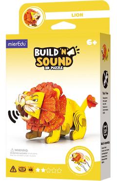 Imaginea produsului 'Puzzle 3D cu sunet: Leu'
