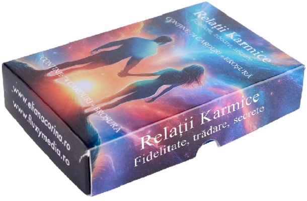Relatii karmice: Fidelitate, tradare, secrete. Set de carduri - Eliana Corina Ionita