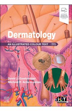 Coperta cărții 'Dermatology - David (professor Emeritus In Dermatology Gawkrodger'