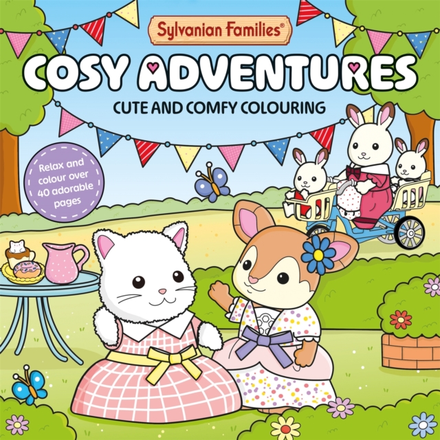 Sylvanian Families Cosy Adventures Colouring Book - 