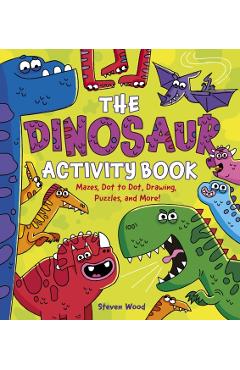 Coperta cărții 'Dinosaur Activity Book - Emily Stead'
