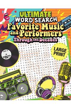 Poza produsului Ultimate Word Search Favorite Music and Performers Through the Decades - 