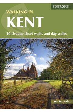 Coperta cărții 'Walking in Kent - Kev Reynolds'