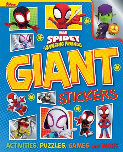 Coperta cărții 'Marvel Spidey and his Amazing Friends: Giant Stickers -'