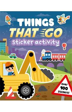 Coperta cărții 'Things That Go Sticker Activity -'