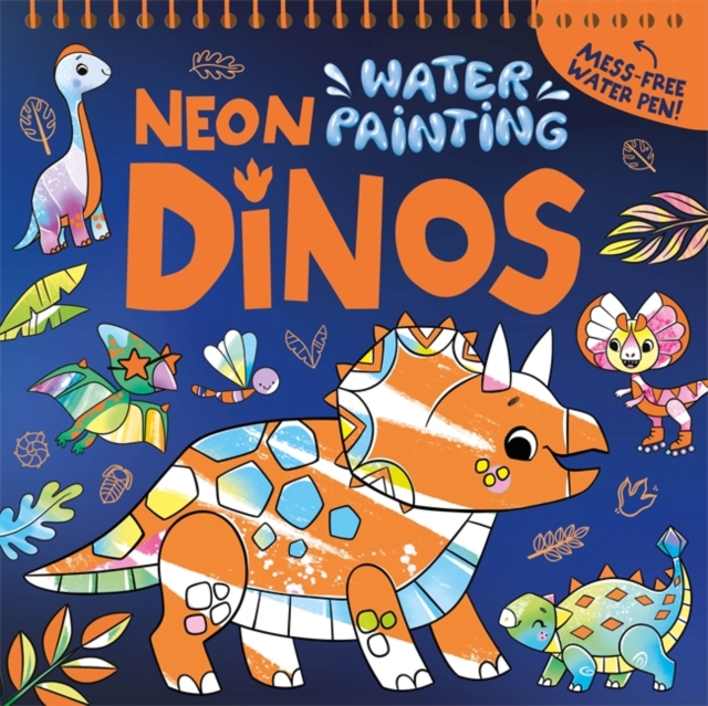 Coperta cărții 'Neon Dinos -'