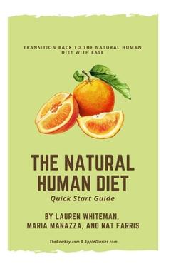 Coperta cărții 'The Natural Human Diet Quick Start Guide: Transition Back To The Natural Human Diet With Ease - Maria Manazza'