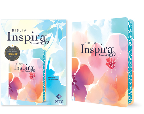 Coperta cărții 'Biblia Inspira Ntv Con Filament (Sentipiel, Paraíso Floral) -'