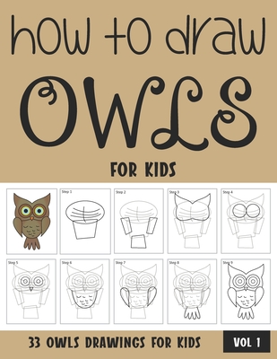 How to Draw Owls for Kids - Sonia Rai