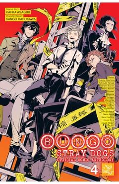 Coperta cărții 'Bungo Stray Dogs: The Official Comic Anthology, Vol. 4 - Kafka Asagiri'