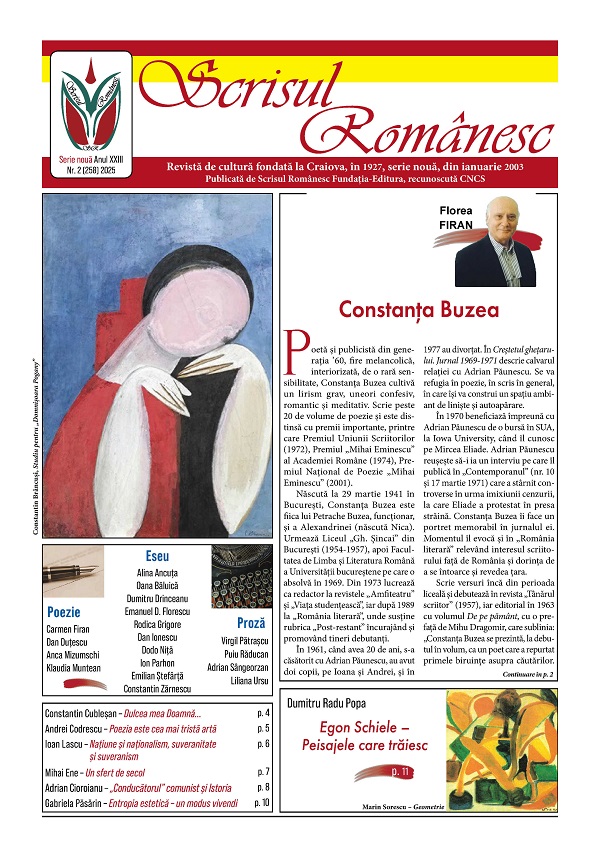 Revista Scrisul Romanesc Nr.2 din 2025