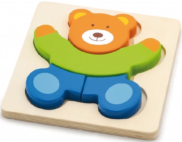 Puzzle din lemn: Ursulet