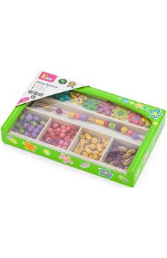 Imaginea produsului 'Joc de creație: Mărgele și flori'