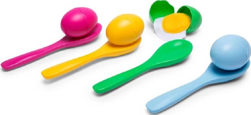 Joc de echilibru. Egg Party