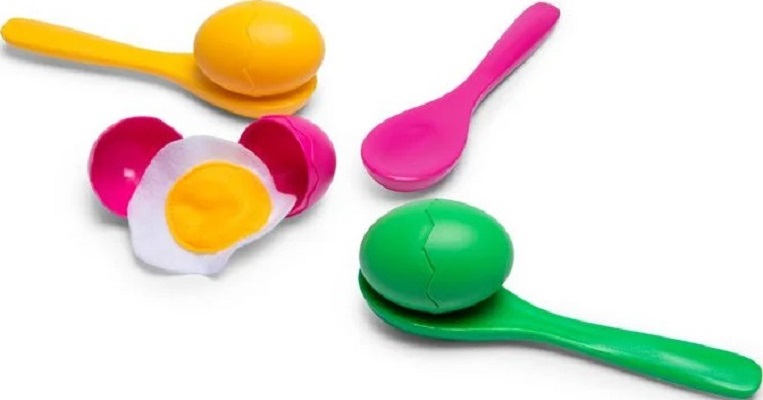 Joc de echilibru. Egg Party