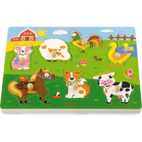 Puzzle cu sunete: Animale