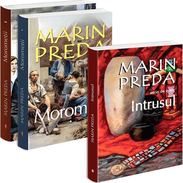 Pachet 3 carti: Marin Preda. Intrusul + Morometii Vol.1 + Vol.2 - Marin Preda
