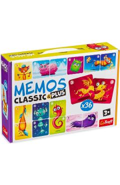 Imaginea produsului 'Joc de memorie: Memos Classic Plus. Drăguții monștri'