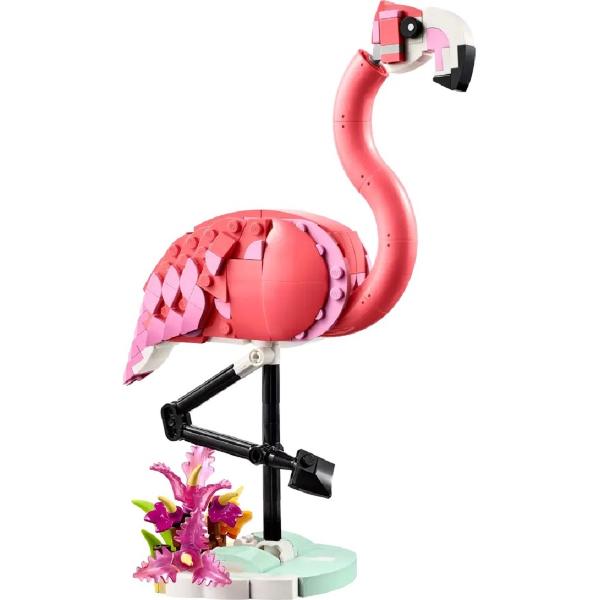 Lego Creator 3 in 1. Animale salbatice: Flamingo roz