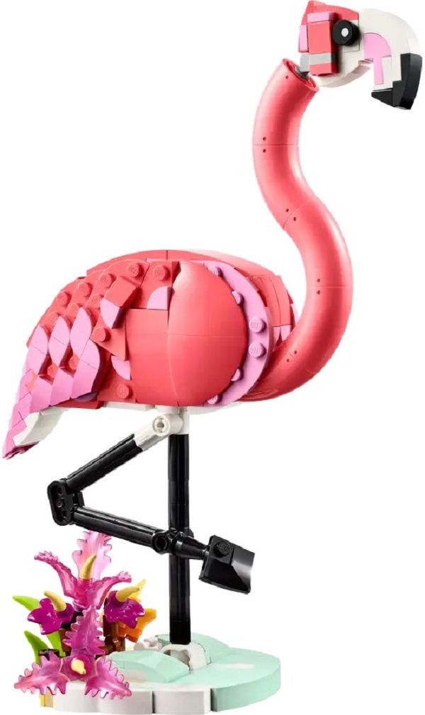 Lego Creator 3 in 1. Animale salbatice: Flamingo roz
