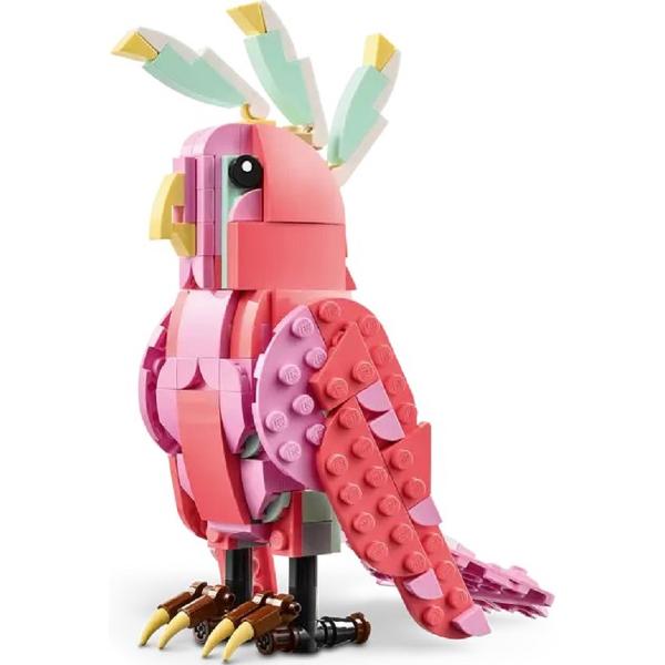 Lego Creator 3 in 1. Animale salbatice: Flamingo roz